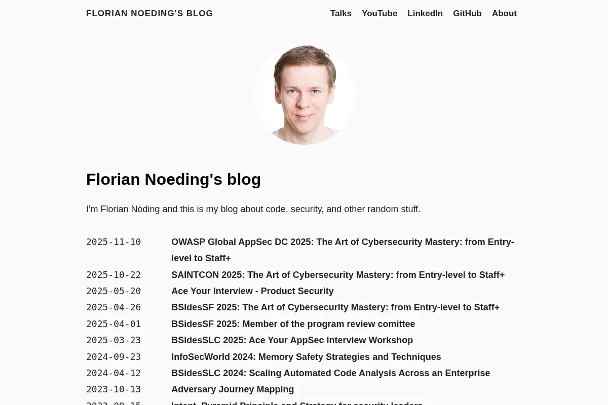 Florian Noeding's blog