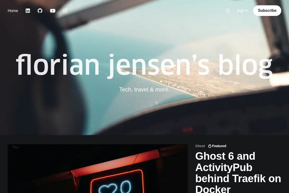Florian Jensen's Blog