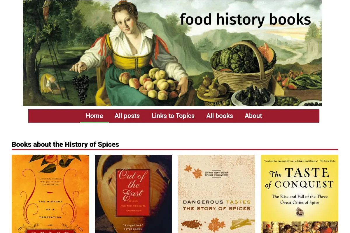 Food History Books