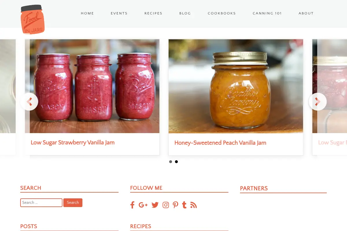 Food in Jars