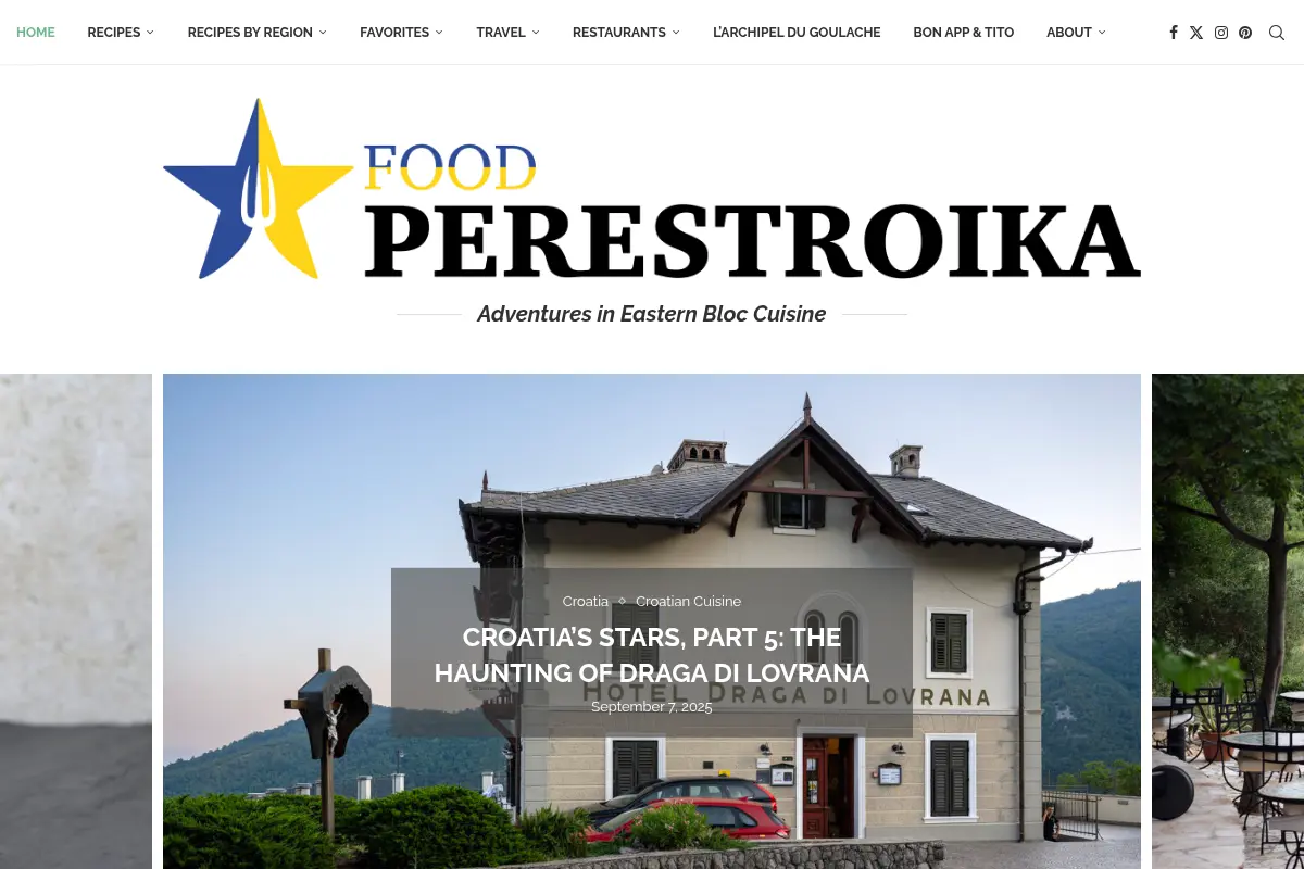 Food Perestroika: Adventures in Eastern Bloc Cuisine