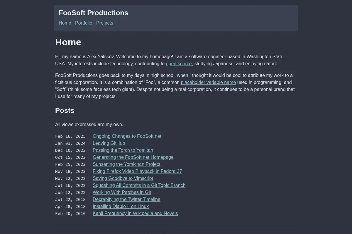 FooSoft Productions