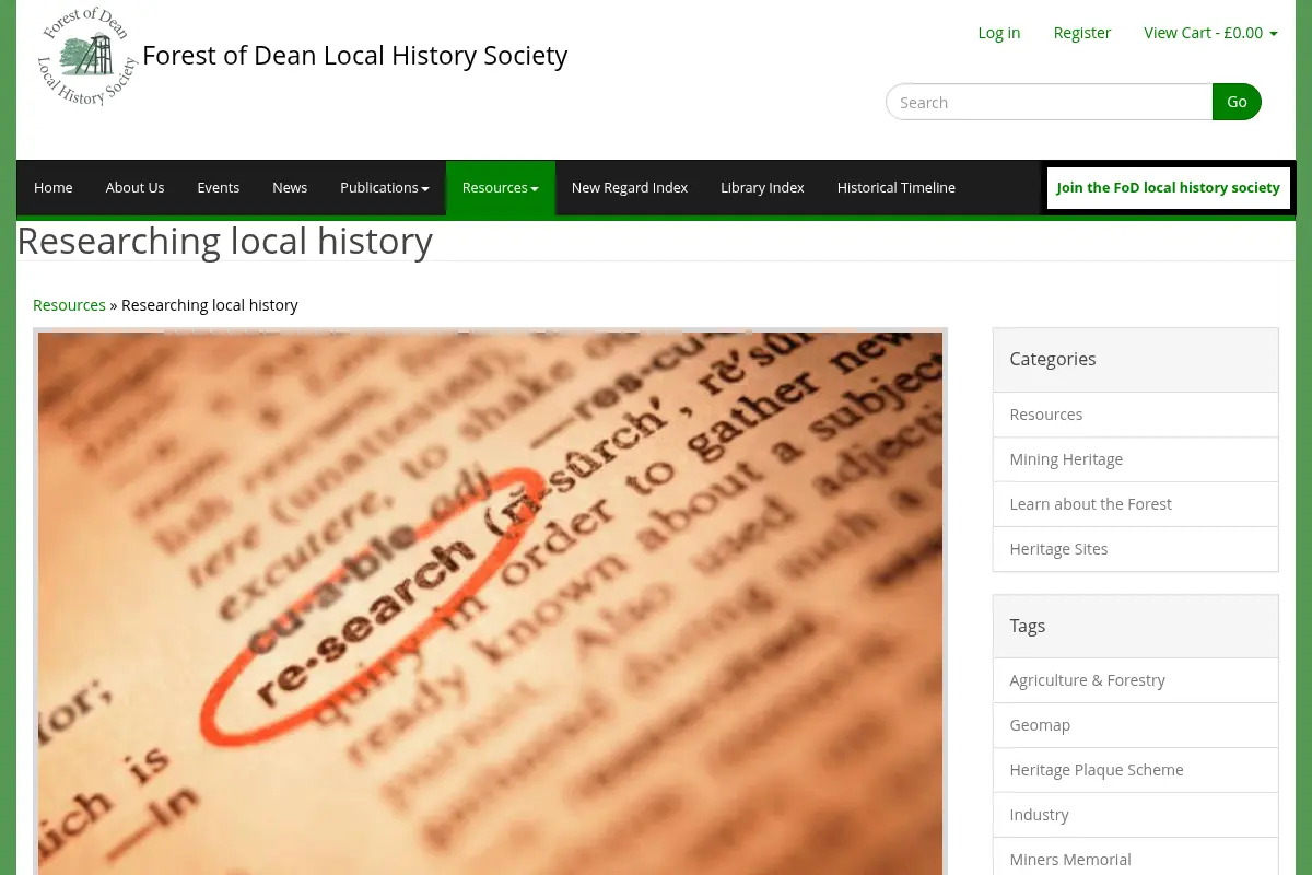 Forest of Dean Local History Society