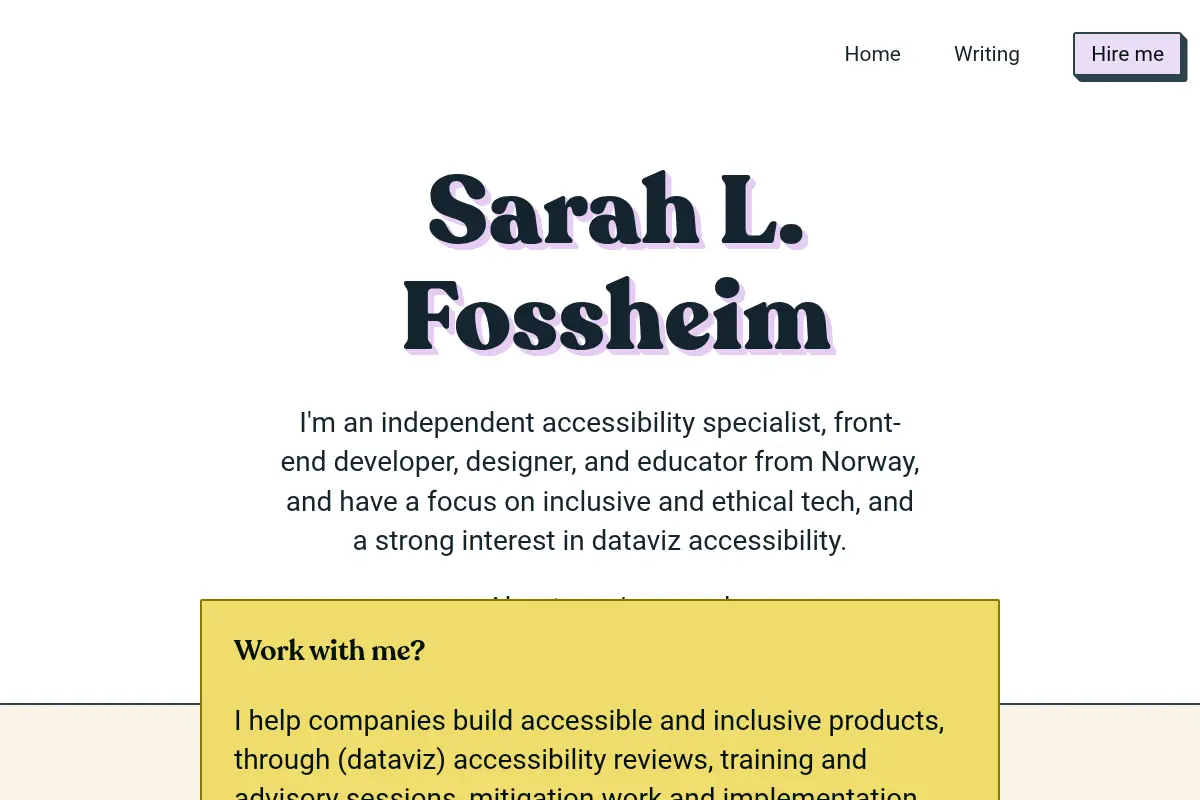Sarah L. Fossheim