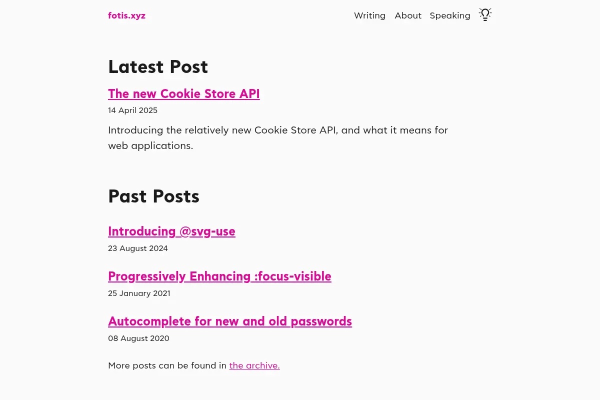 Fotis Papadogeorgopoulos' Blog