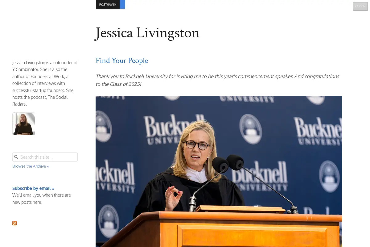 Jessica Livingston
