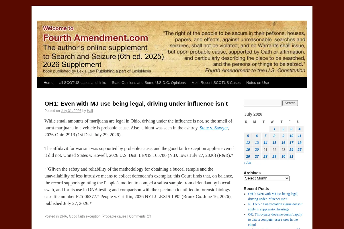 Fourth Amendment