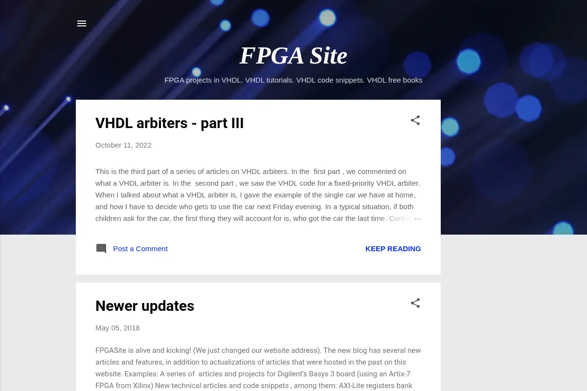 FPGA Site