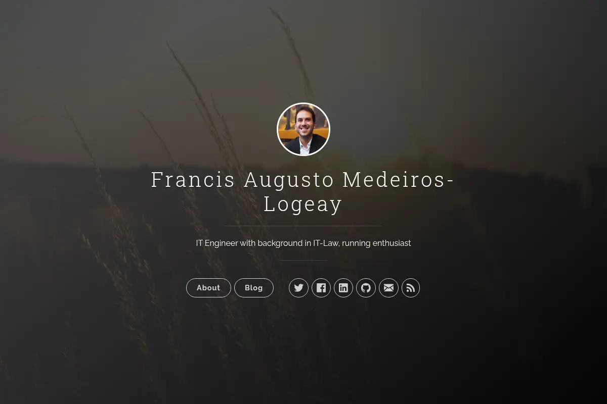 Francis Augusto Medeiros-Logeay