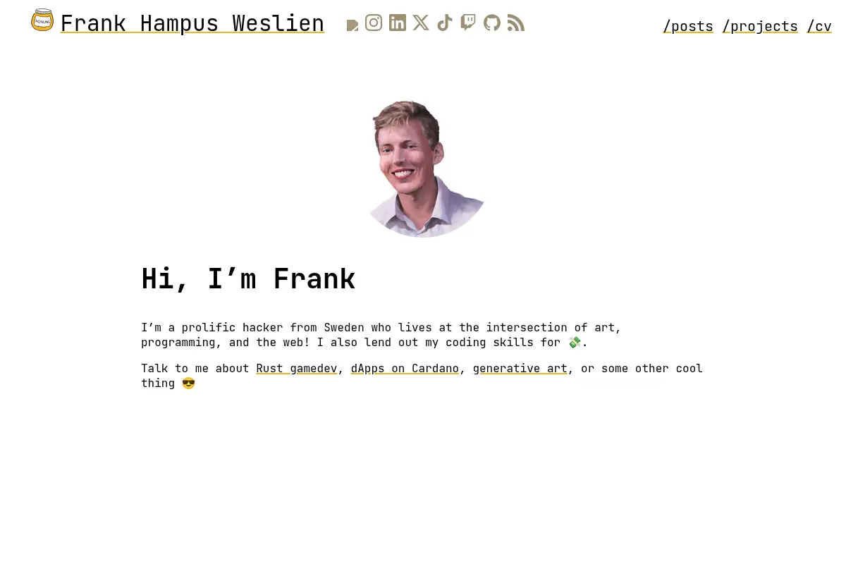 Frank Hampus Weslien