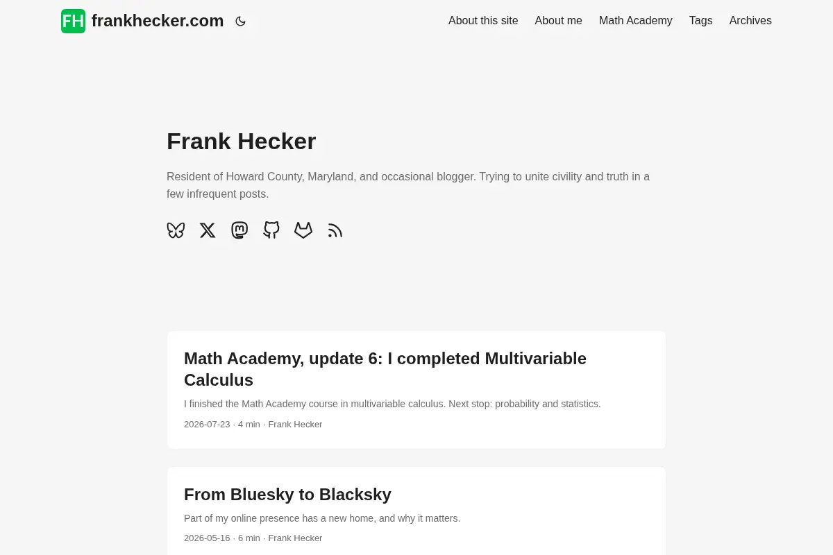 frankhecker.com
