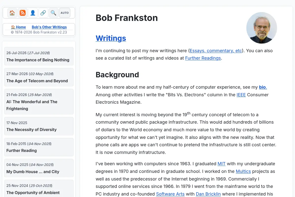 Bob Frankston