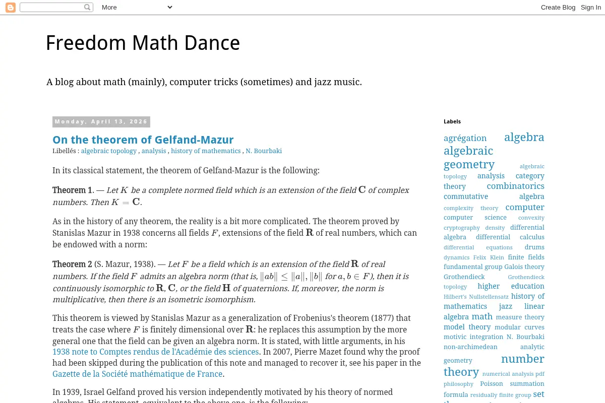 Freedom Math Dance