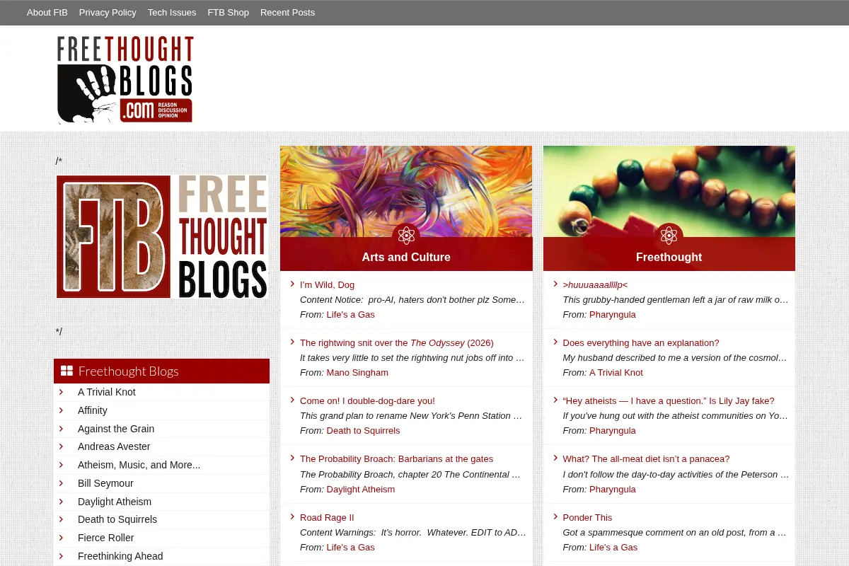 Freethought Blogs