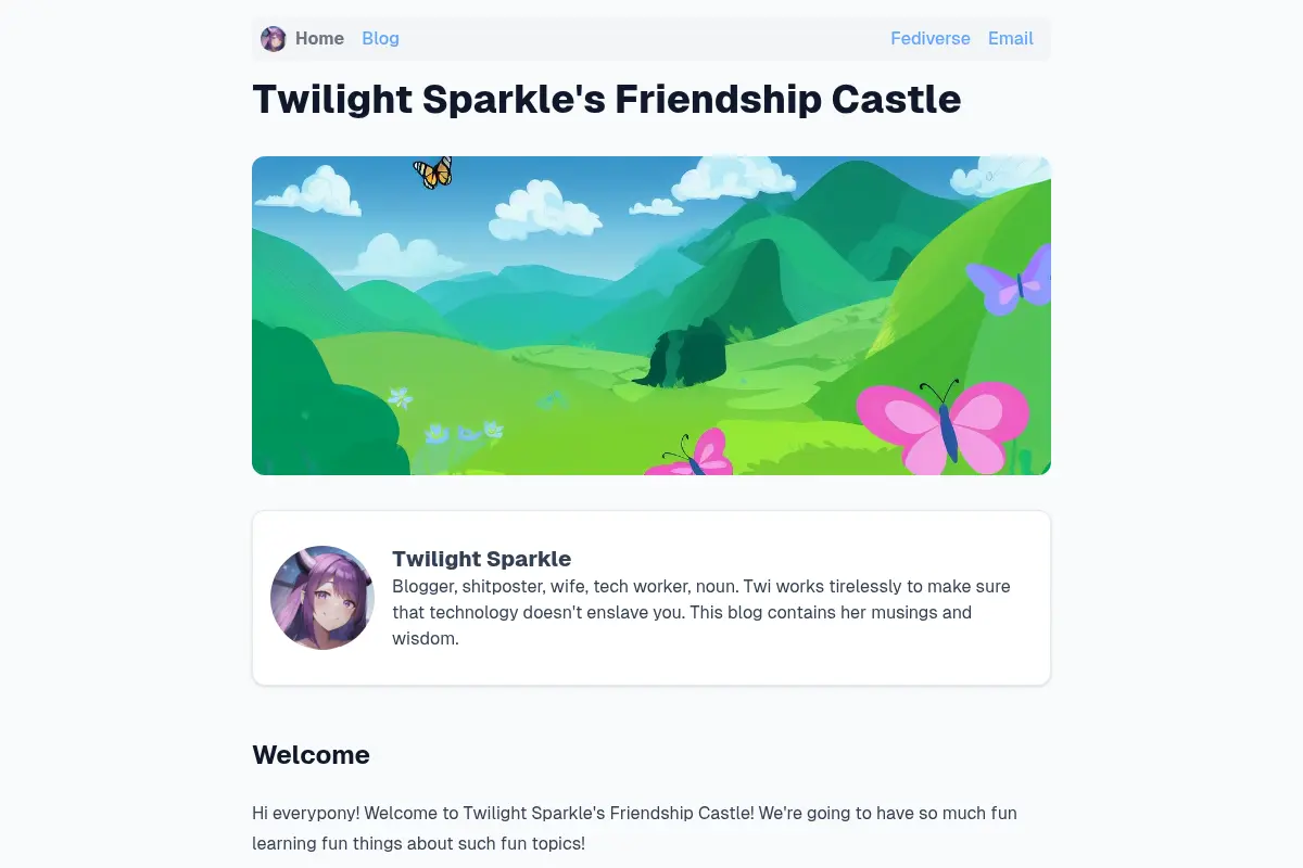 Twilight Sparkle's Friendship Castle
