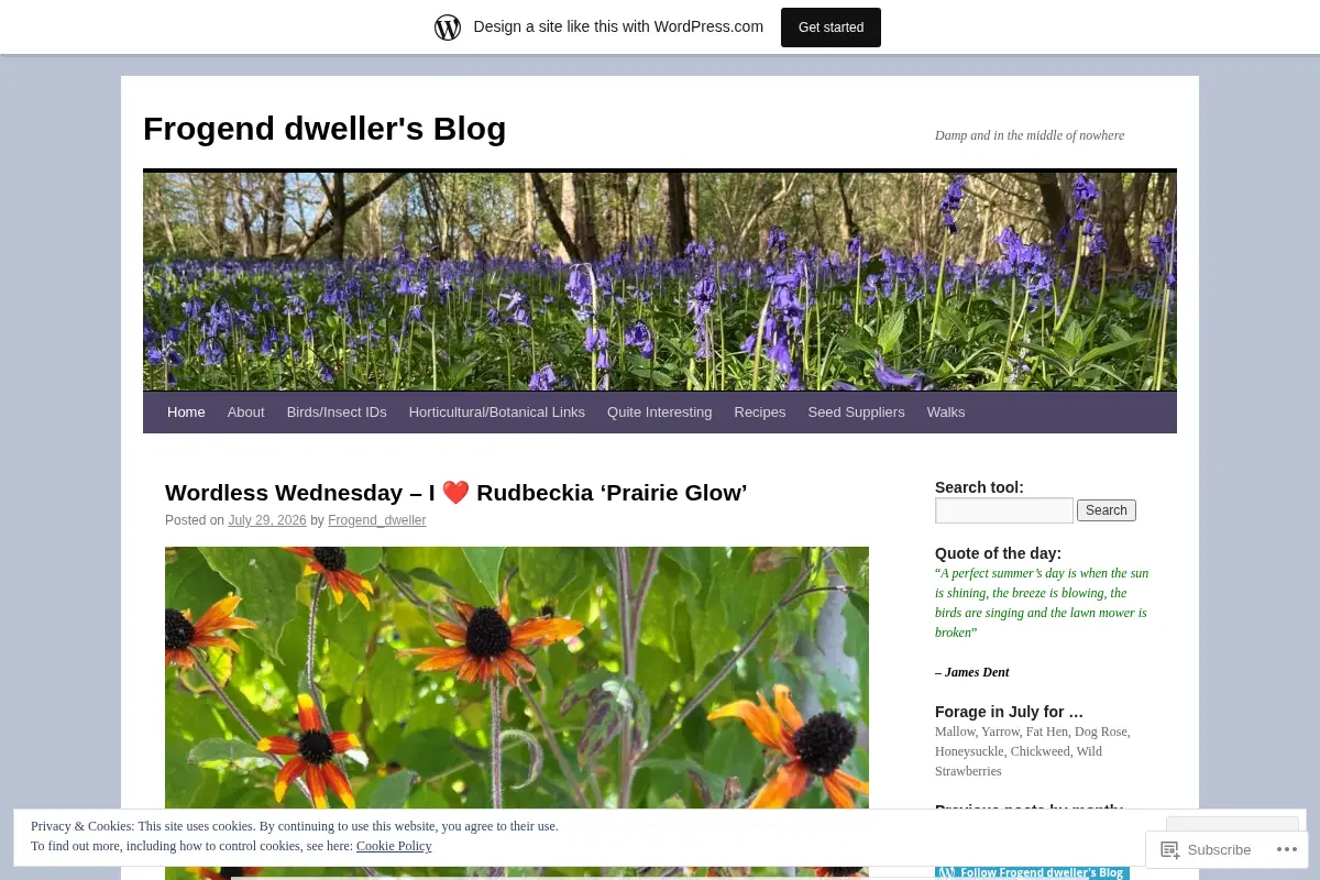 Frogend dweller's Blog