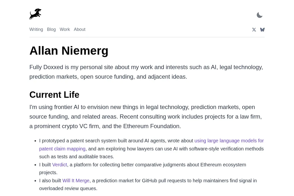 Fully Doxxed - Allan Niemerg