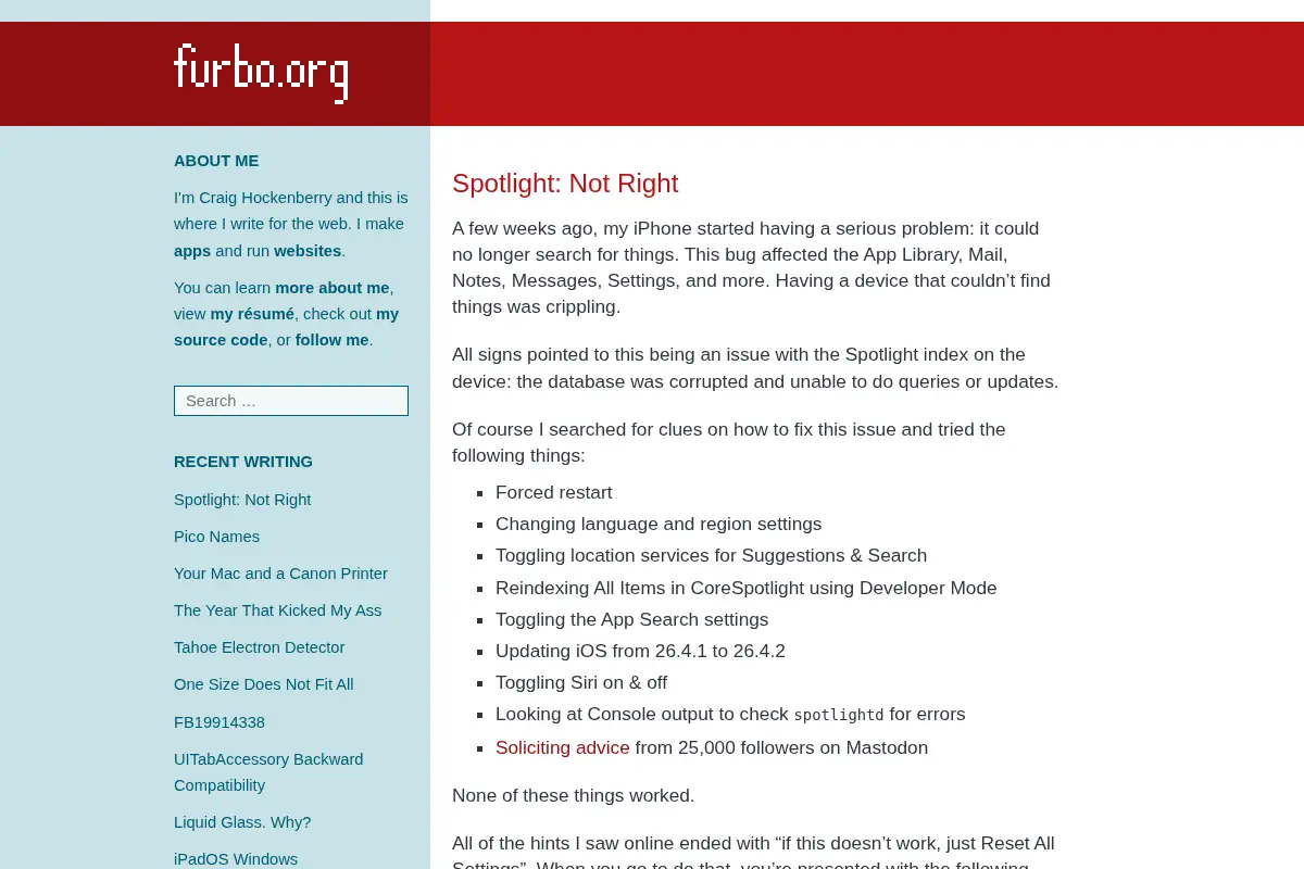 furbo.org by Craig Hockenberry