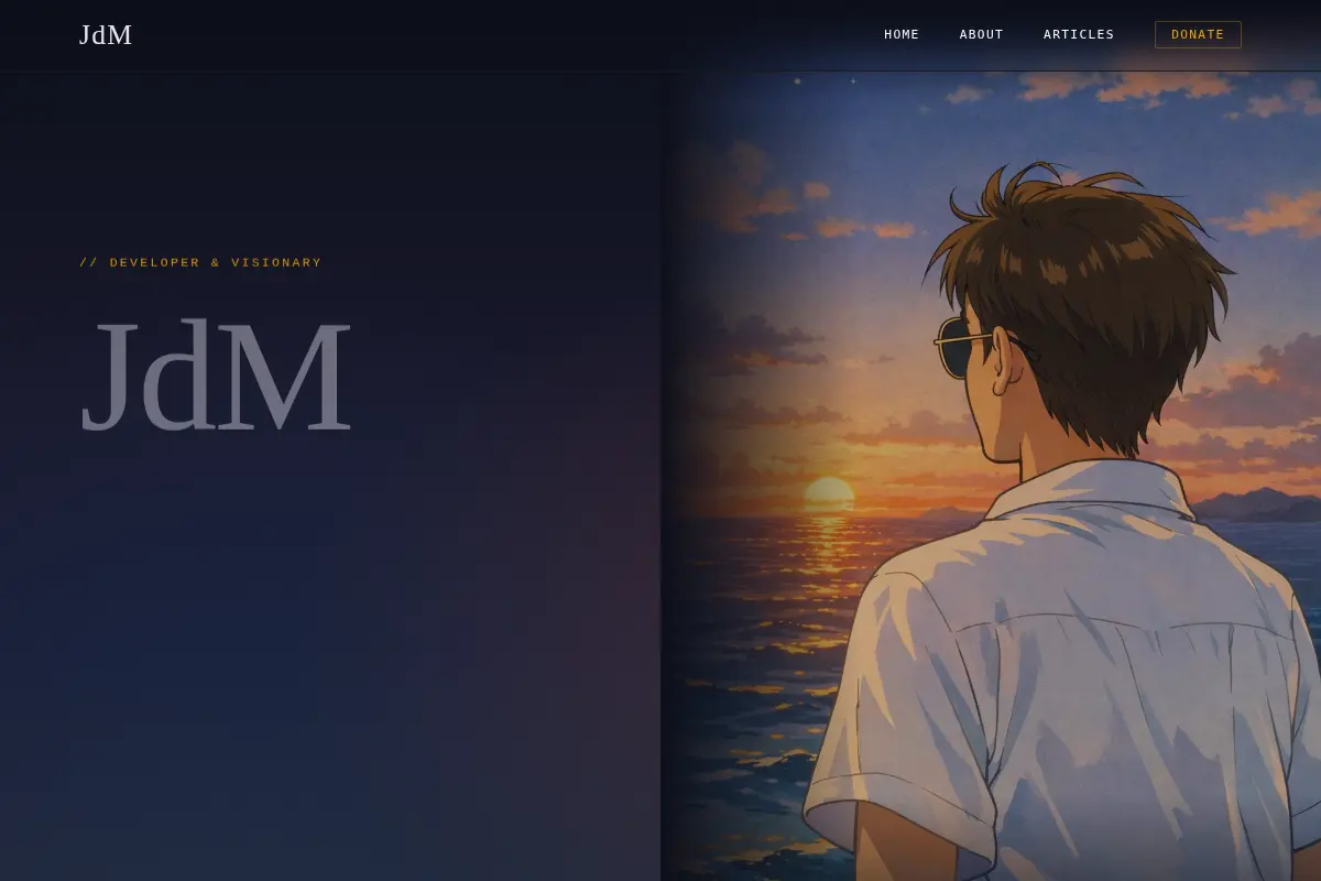 JdM - Developer & Visionary