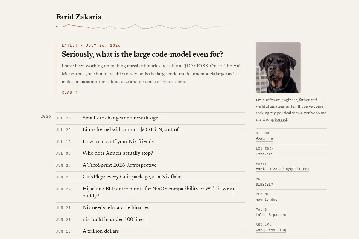Farid Zakaria's Blog