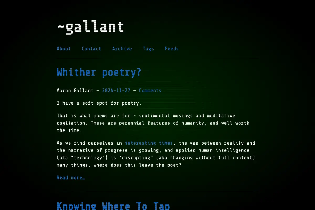 ~gallant