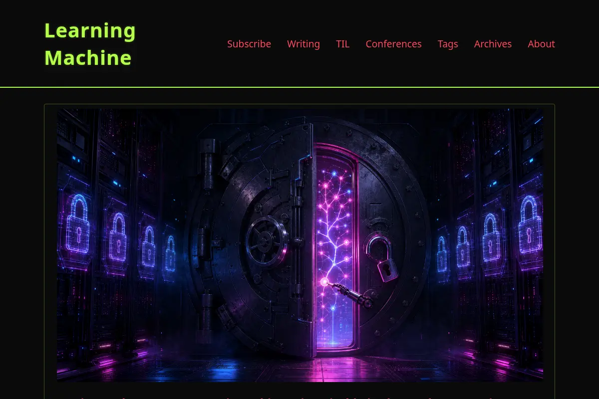 Learning Machine