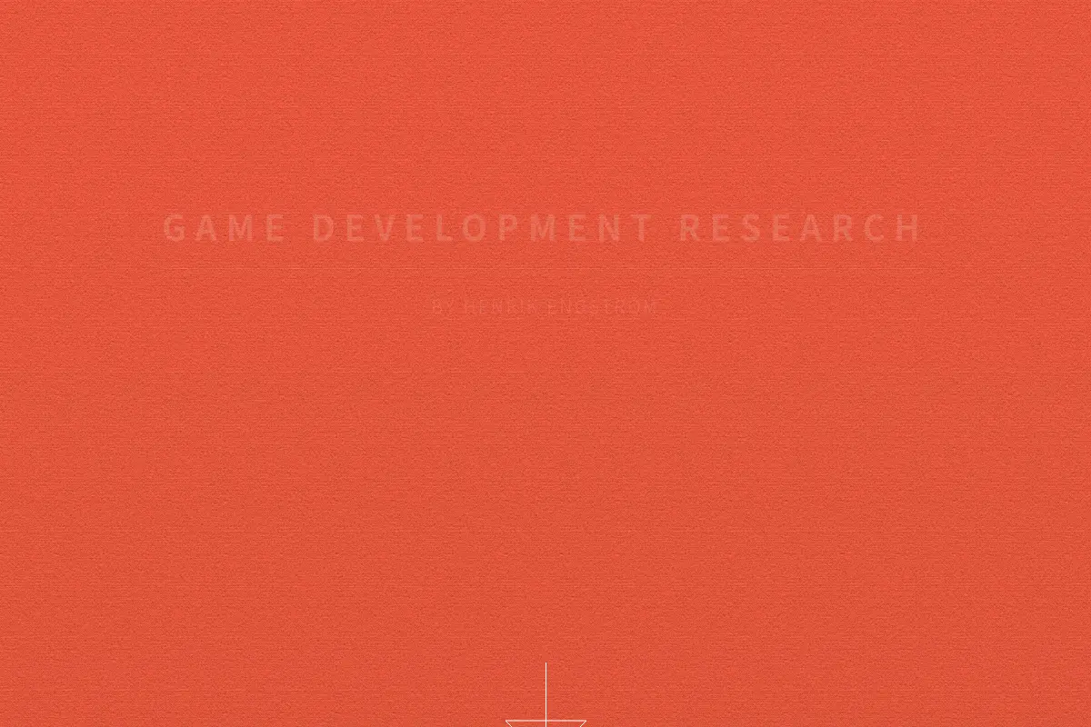 Game Development Research