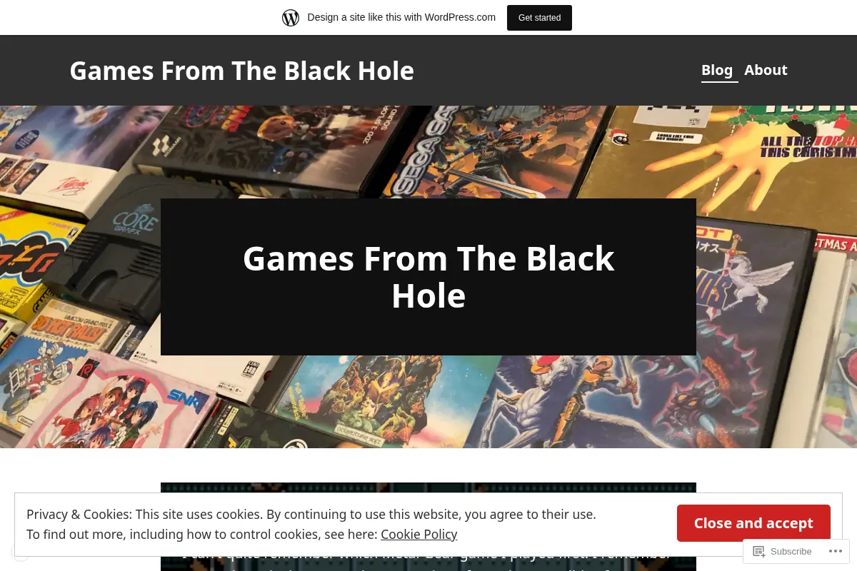 Games From The Black Hole