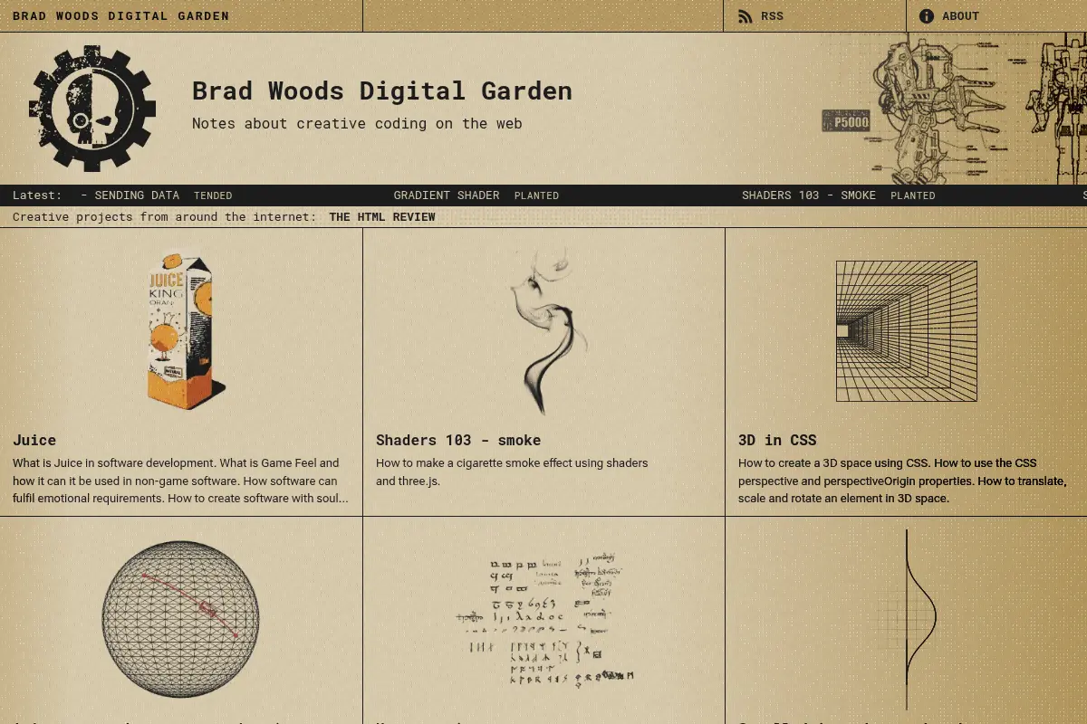Brad Woods Digital Garden