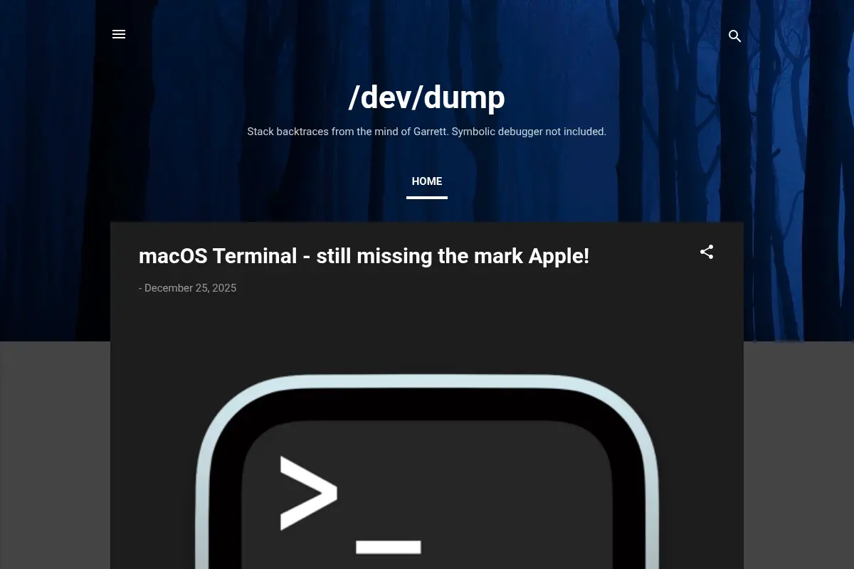 /dev/dump