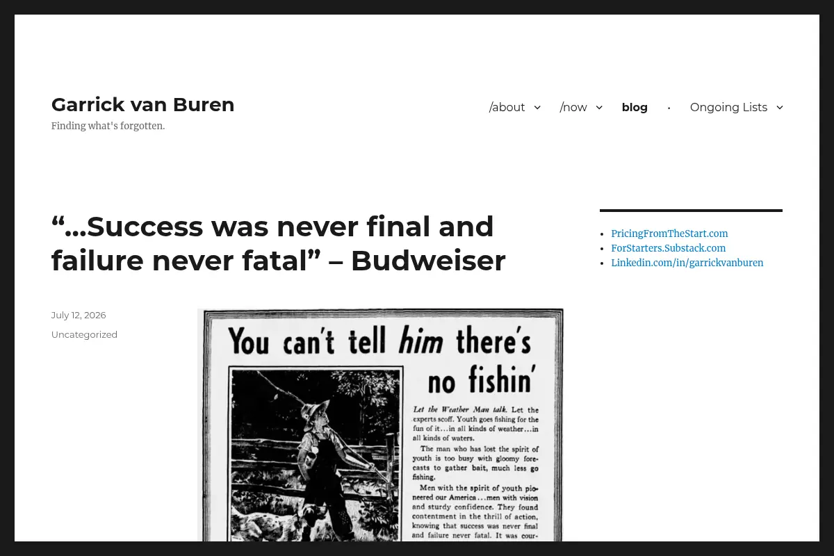 Garrick van Buren