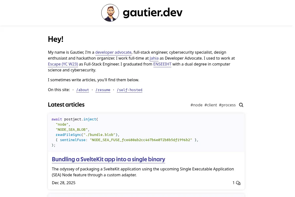 Hey! – gautier.dev