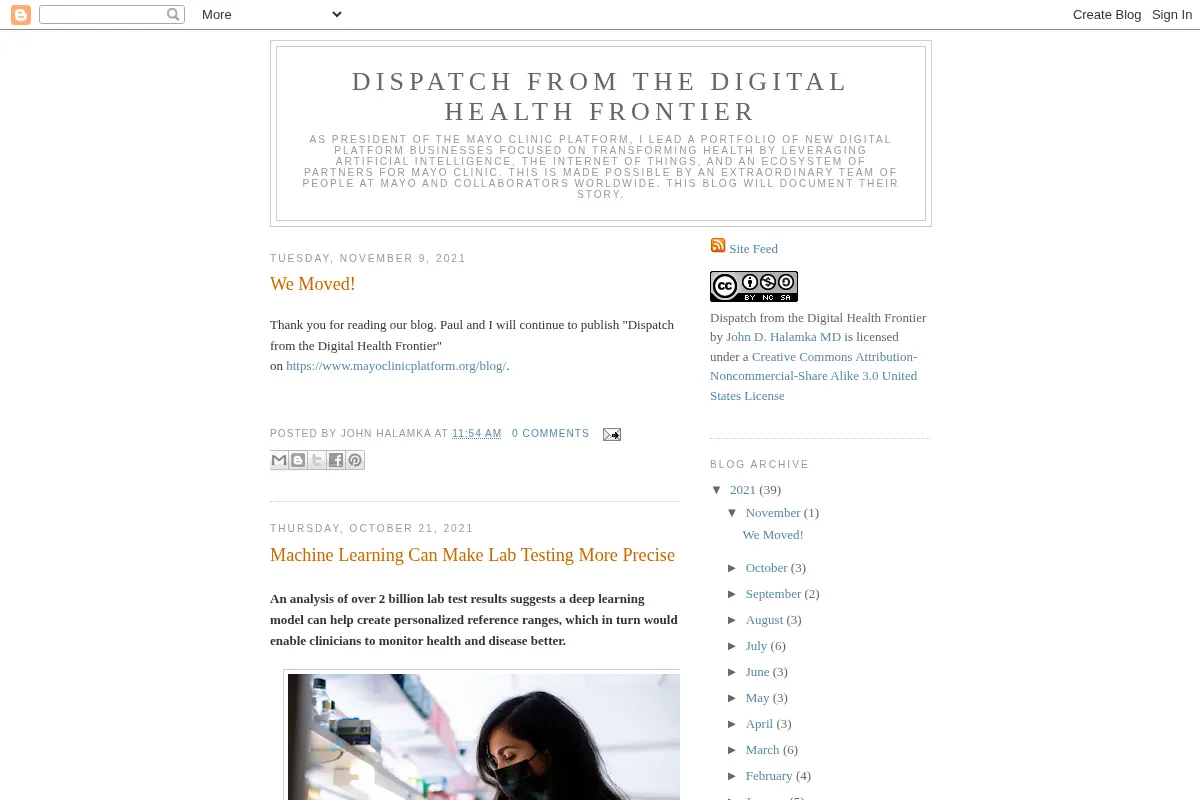 Dispatch from the Digital Health Frontier