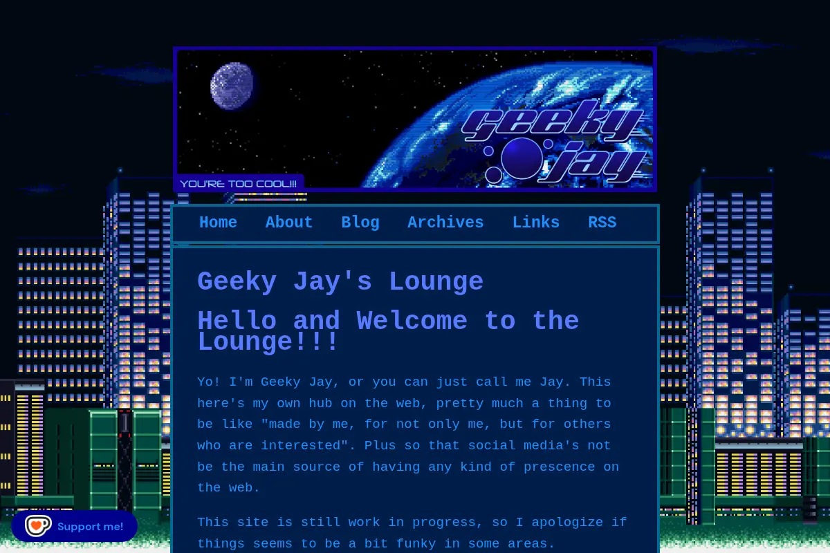 Geeky Jay's Lounge