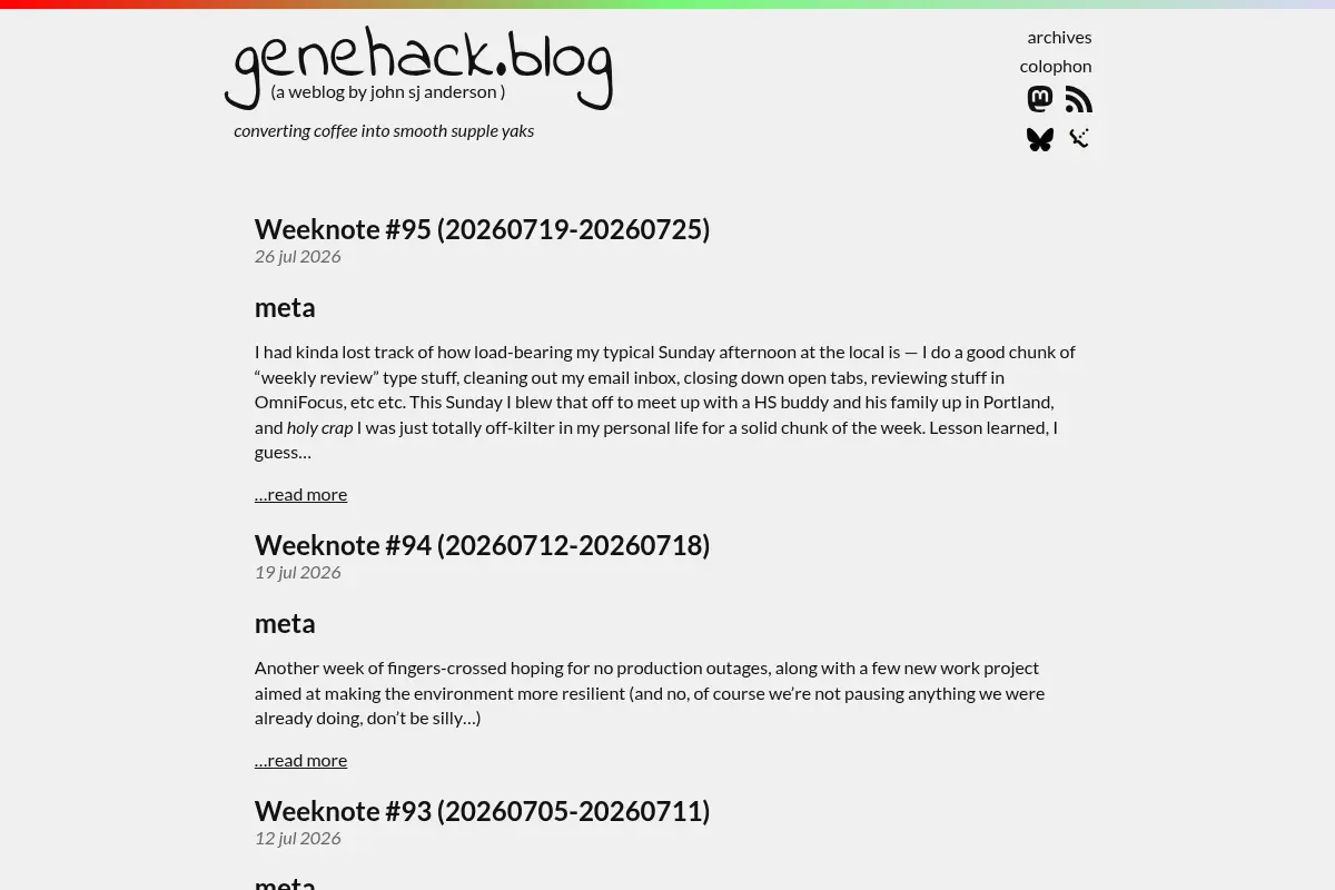 genehack.blog