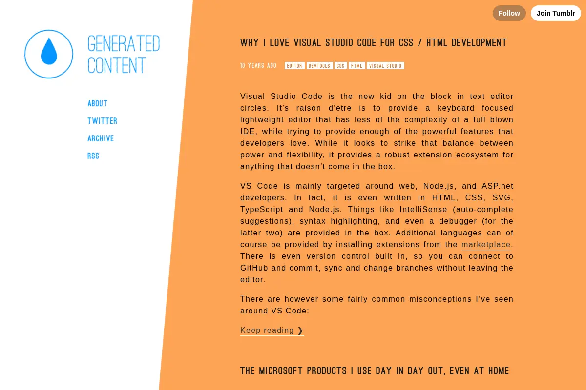 Generated Content by David Storey
