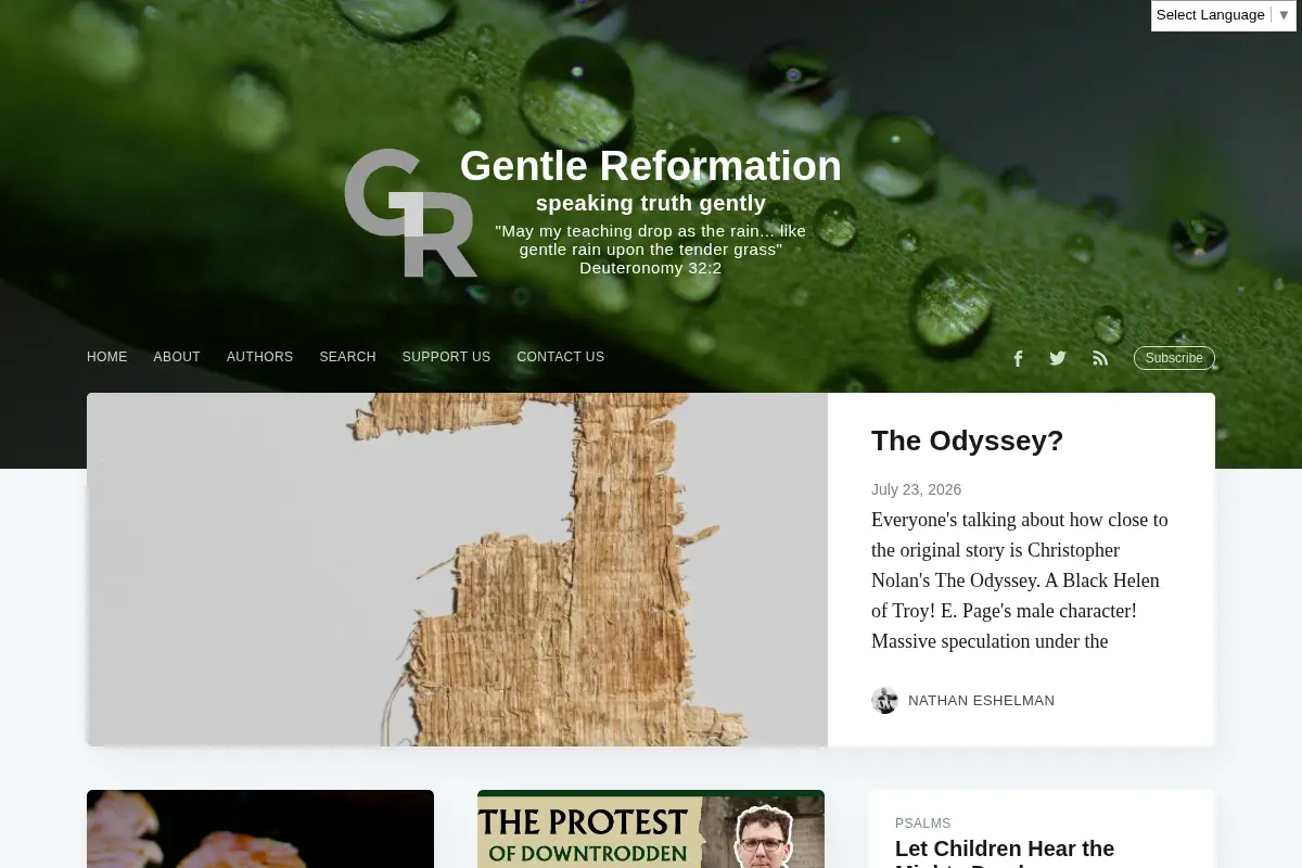 Gentle Reformation