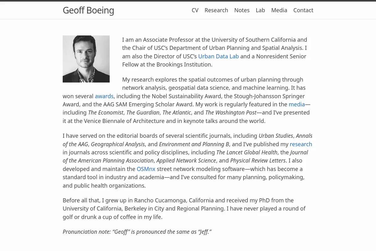 Geoff Boeing