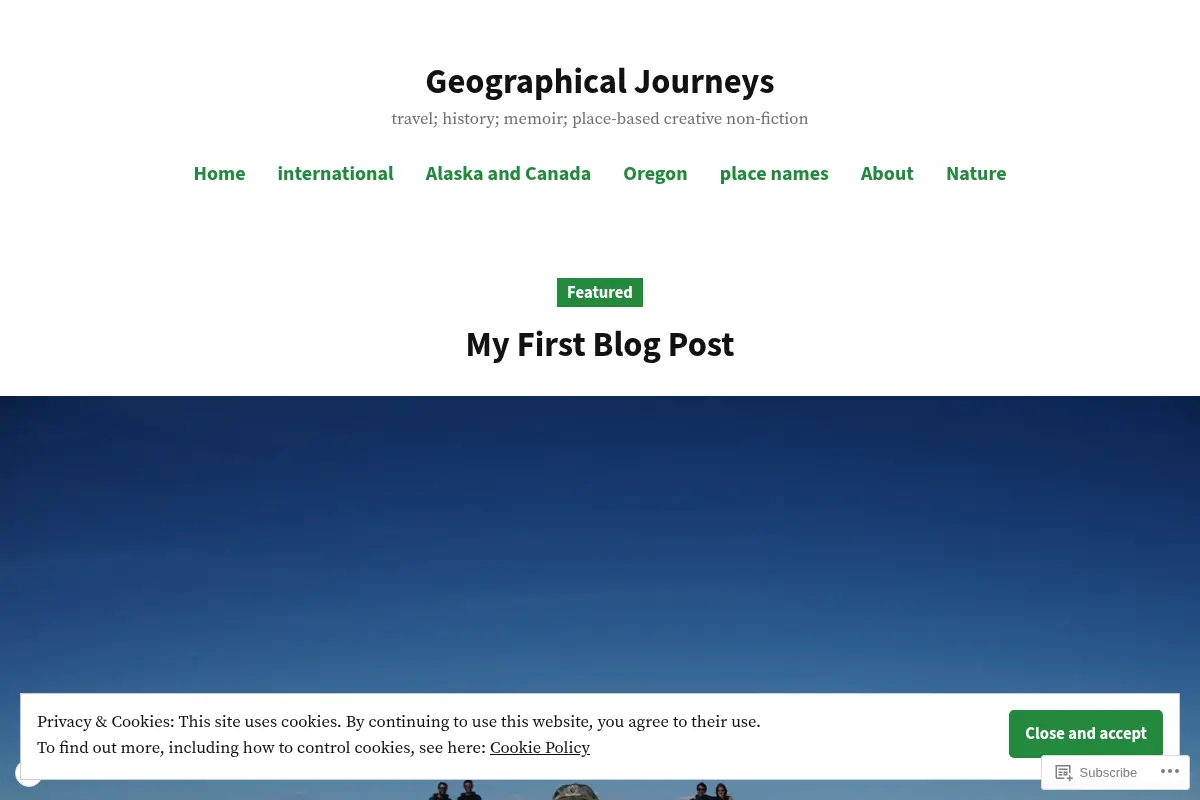 Geographical Journeys