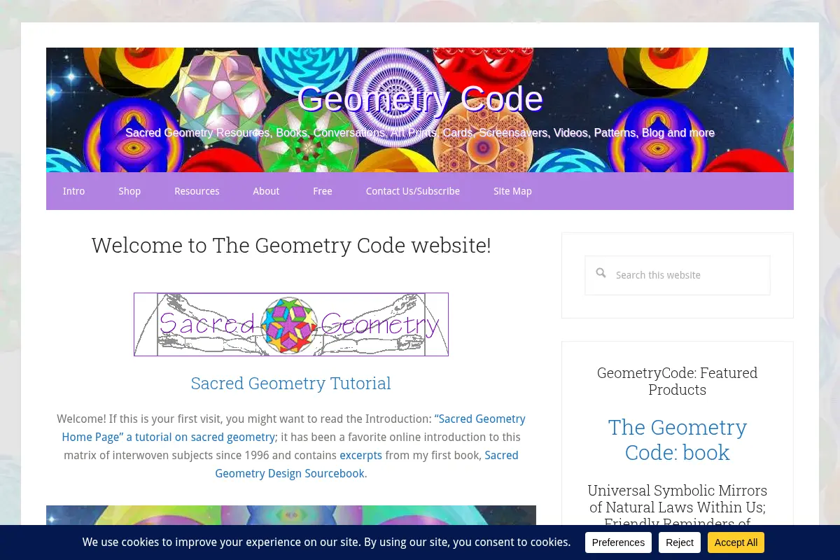 Geometry Code - Sacred Geometry Media Resource Blog