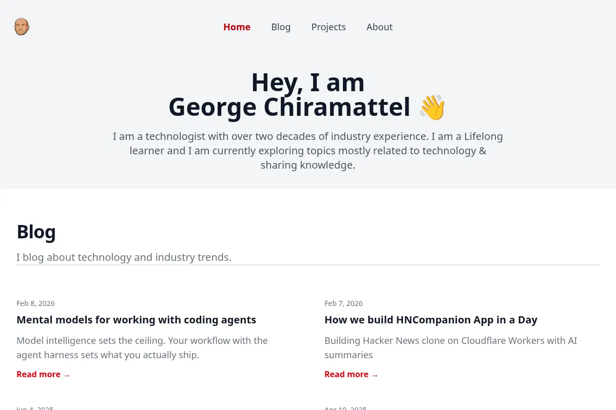 George Chiramattel