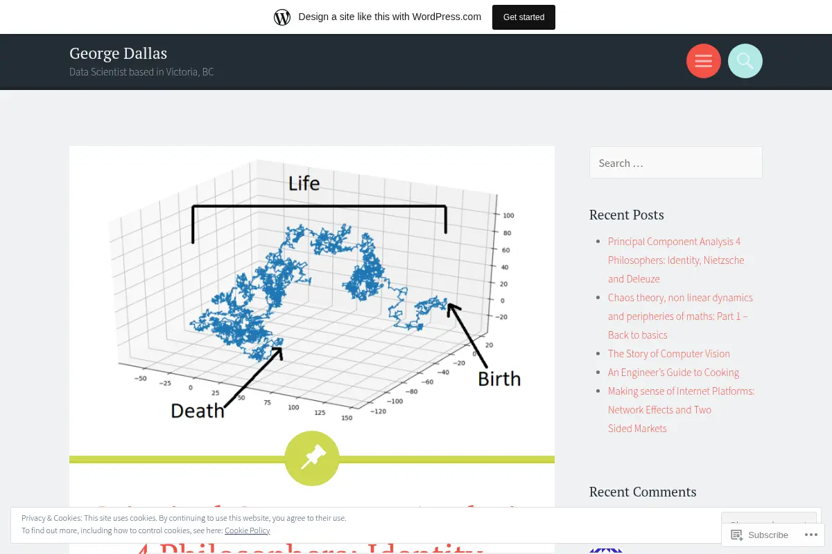 George Dallas – Data Scientist based in Victoria, BC