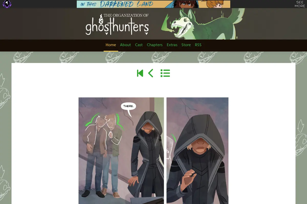 Organization of Ghost Hunters – comics by Jordan Witt