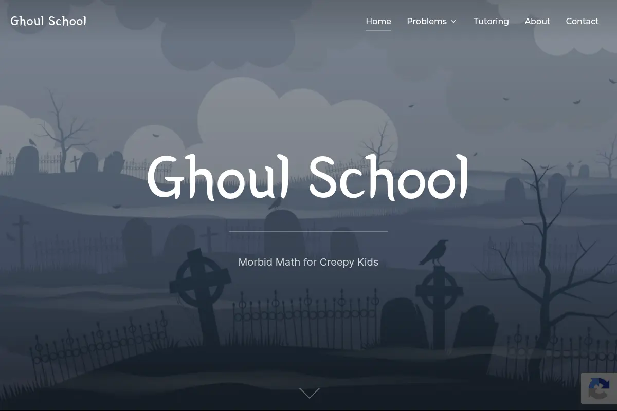 Morbid Math for Creepy Kids - Ghoul School