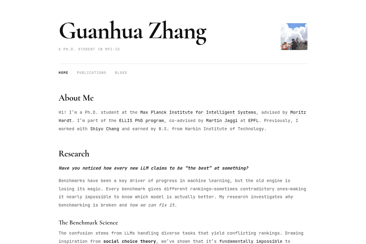 Home - Guanhua Zhang