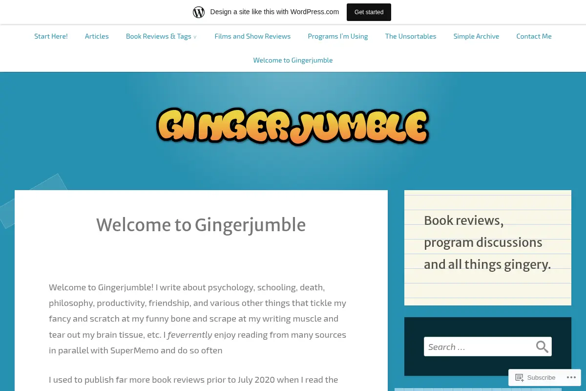 Gingerjumble