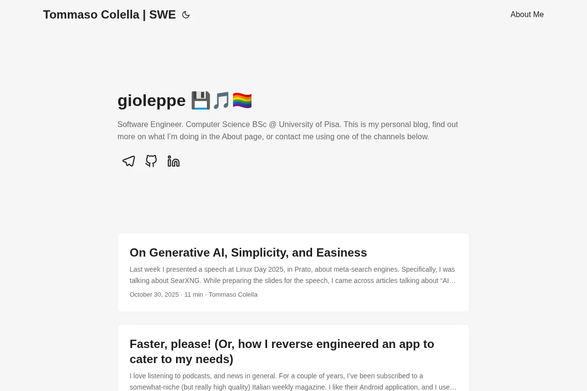 Tommaso Colella | SWE