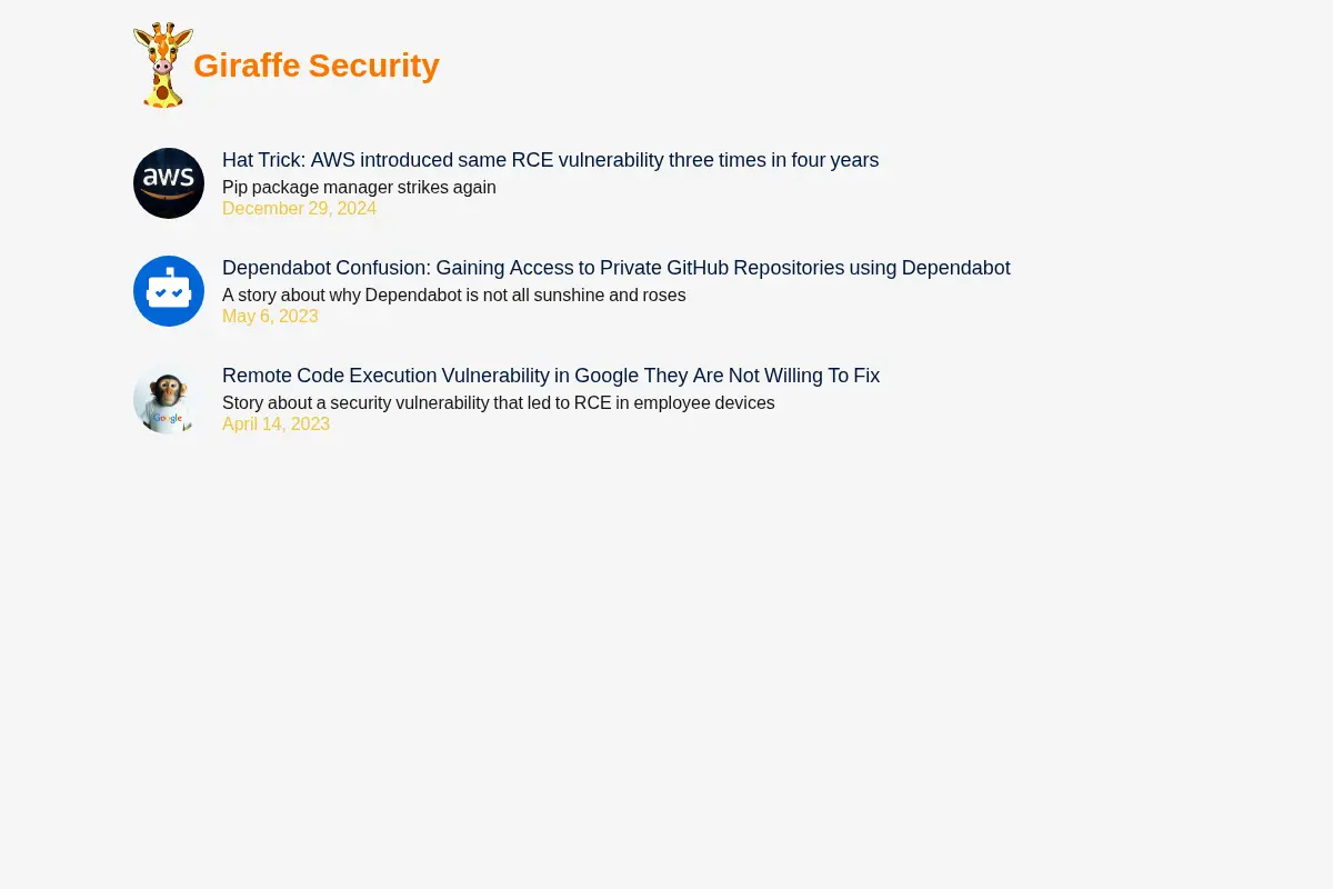 Giraffe Security