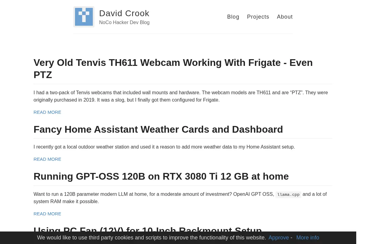 David Crook | NoCo Hacker Dev Blog