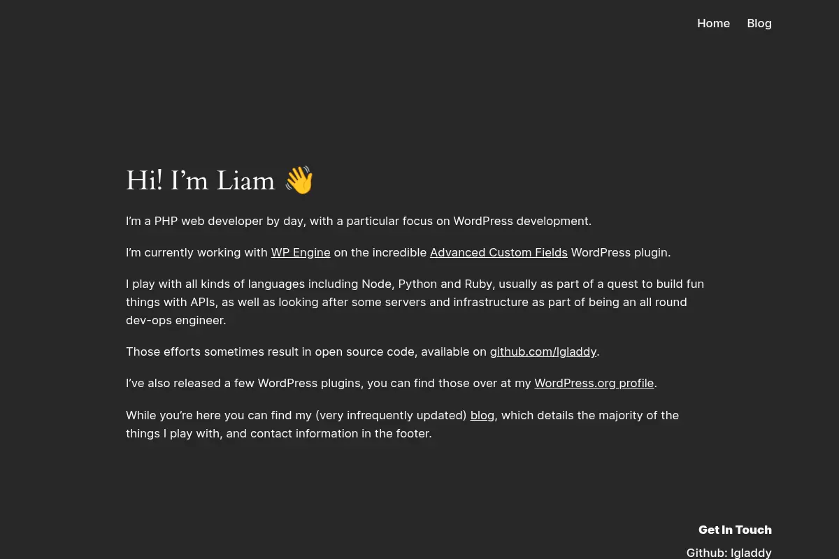 Liam Gladdy